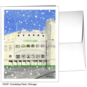 Comiskey Park, Chicago, Greeting Card (7650F)